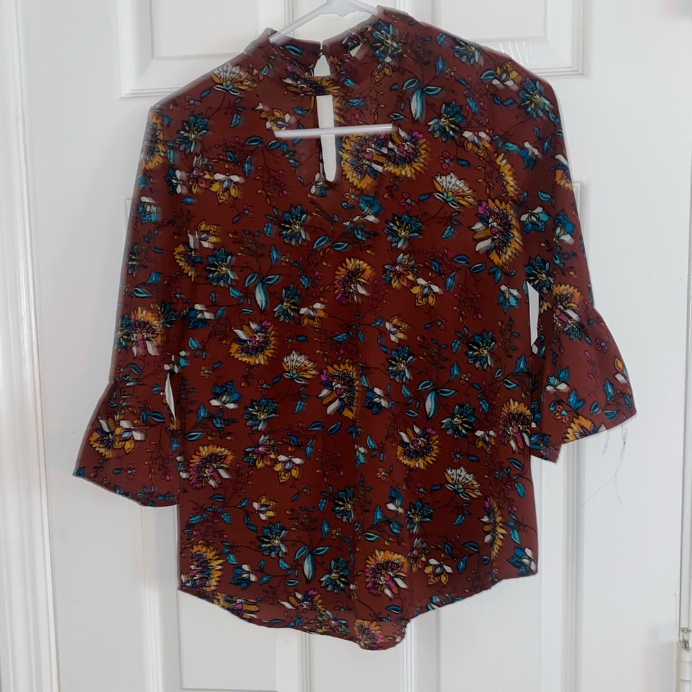 Maroon shirt